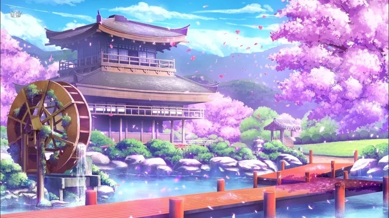 Tạo không gian sống động với hình nền khung cảnh anime