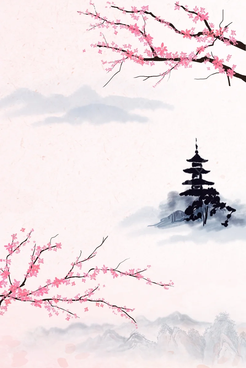 Sắc màu cổ trang rực rỡ qua ảnh phong cảnh cổ trang anime đẹp