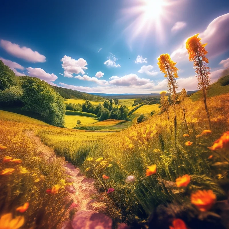 Thỏa sức sáng tạo qua vẽ tranh phong cảnh mùa hè đơn giản