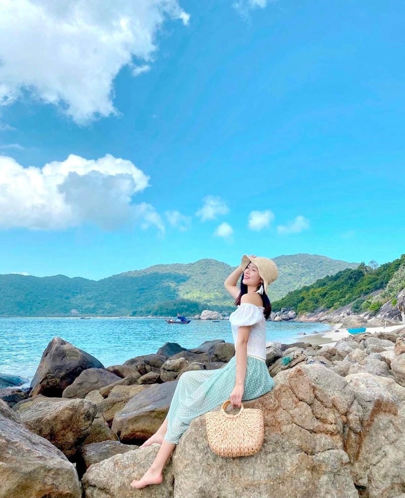 Ngắm toàn cảnh Bãi Kinh từ trên cao tuyệt đẹp