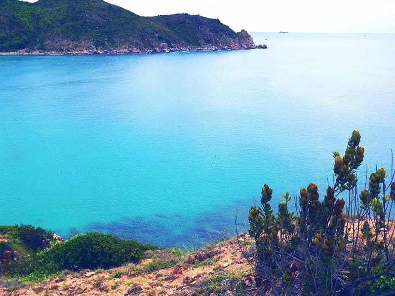 Bãi Nồm nước trong veo thu hút ánh nhìn