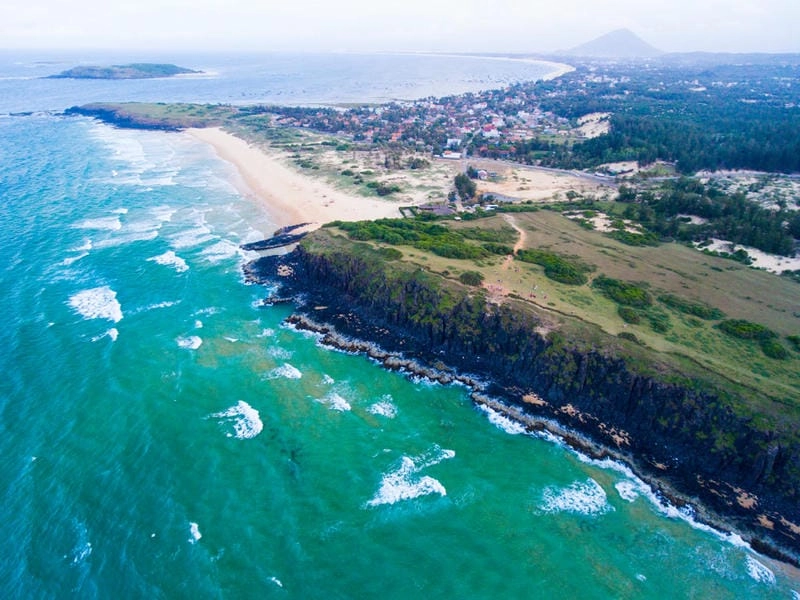 Đón Bãi Xép bình minh trên biển thơ mộng