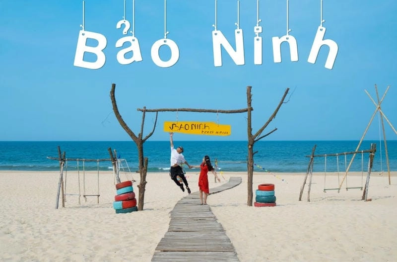 Tìm hiểu vẻ đẹp bình yên của bãi biển Bảo Ninh
