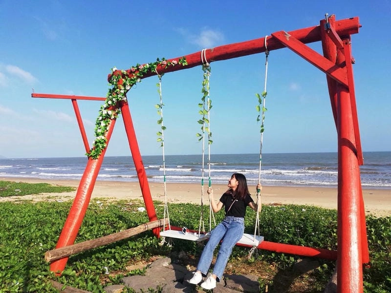 Khung cảnh Cảnh Dương hoàng hôn thật bình yên