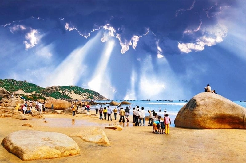 Khám phá đường ven biển Cát Tiến