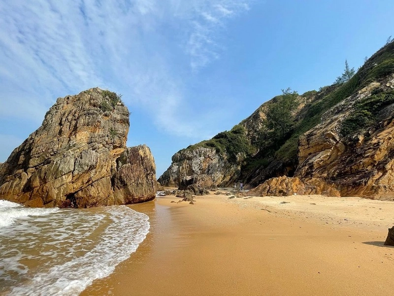 Khung cảnh Đá Nhảy hoàng hôn lãng mạn vô cùng