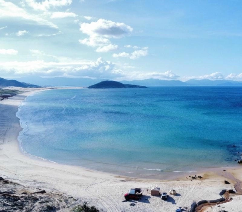 Ngắm toàn cảnh Đầm Môn từ trên cao