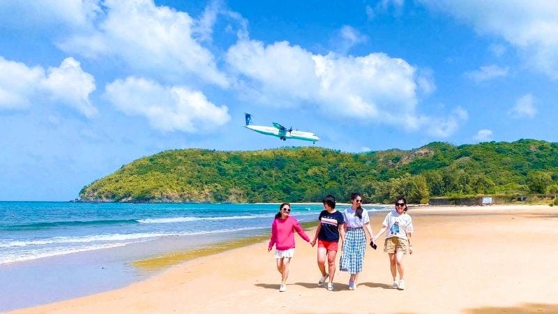 Đón bình minh Bãi Đầm Trầu