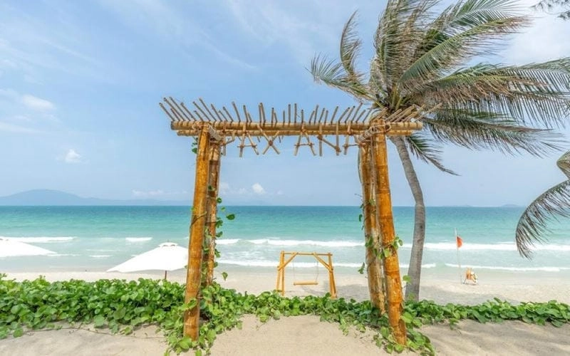 Khung cảnh Dốc Lết hoàng hôn thật bình yên