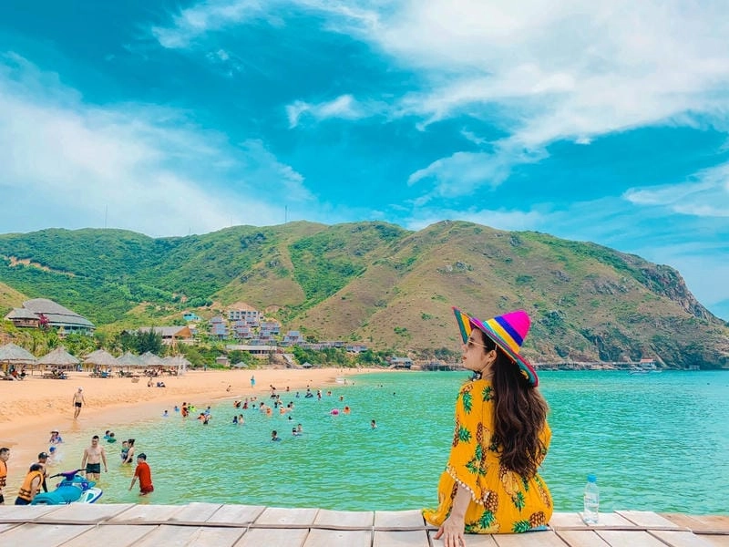 Chiêm ngưỡng hình ảnh bãi biển Kỳ Co tuyệt đẹp