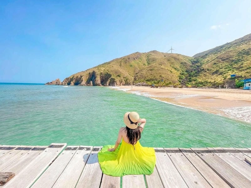 Thời điểm lý tưởng để khám phá bãi biển Kỳ Co là mùa hè