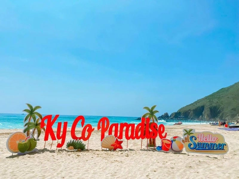 Check-in tại cầu tàu bãi biển Kỳ Co Bình Định