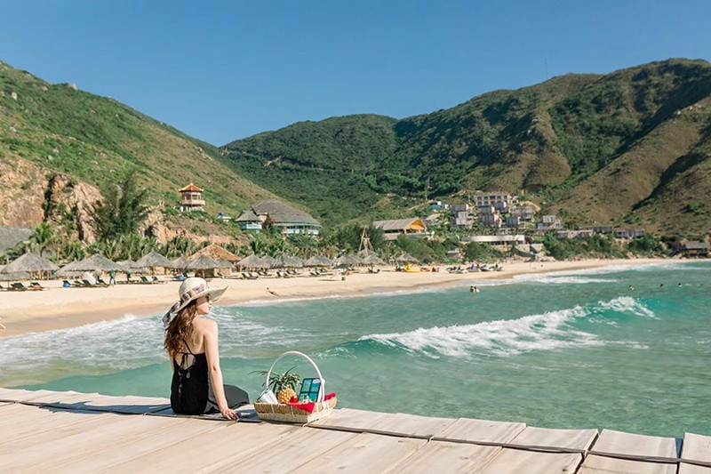 Tận hưởng cảm giác Kỳ Co tắm biển sảng khoái