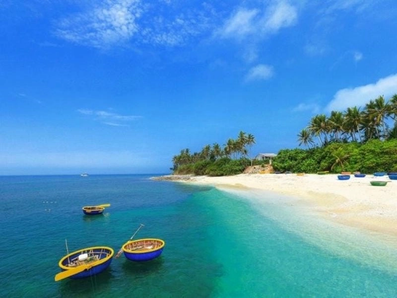 Khung cảnh Lý Sơn hoàng hôn lãng mạn vô cùng