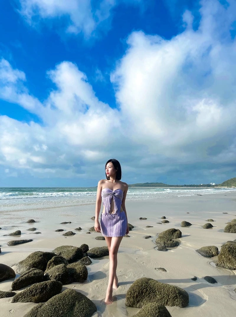 Thưởng thức hải sản Bãi Minh Châu