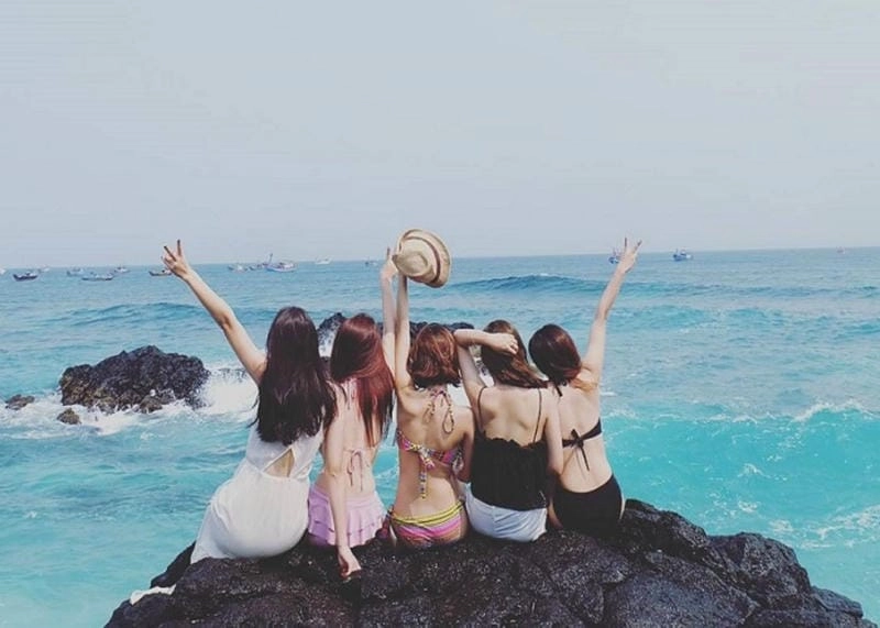 Mỹ Khê nước trong veo thu hút ánh nhìn