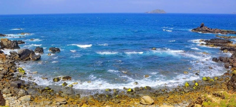 Ngắm toàn cảnh Nhơn Lý từ trên cao