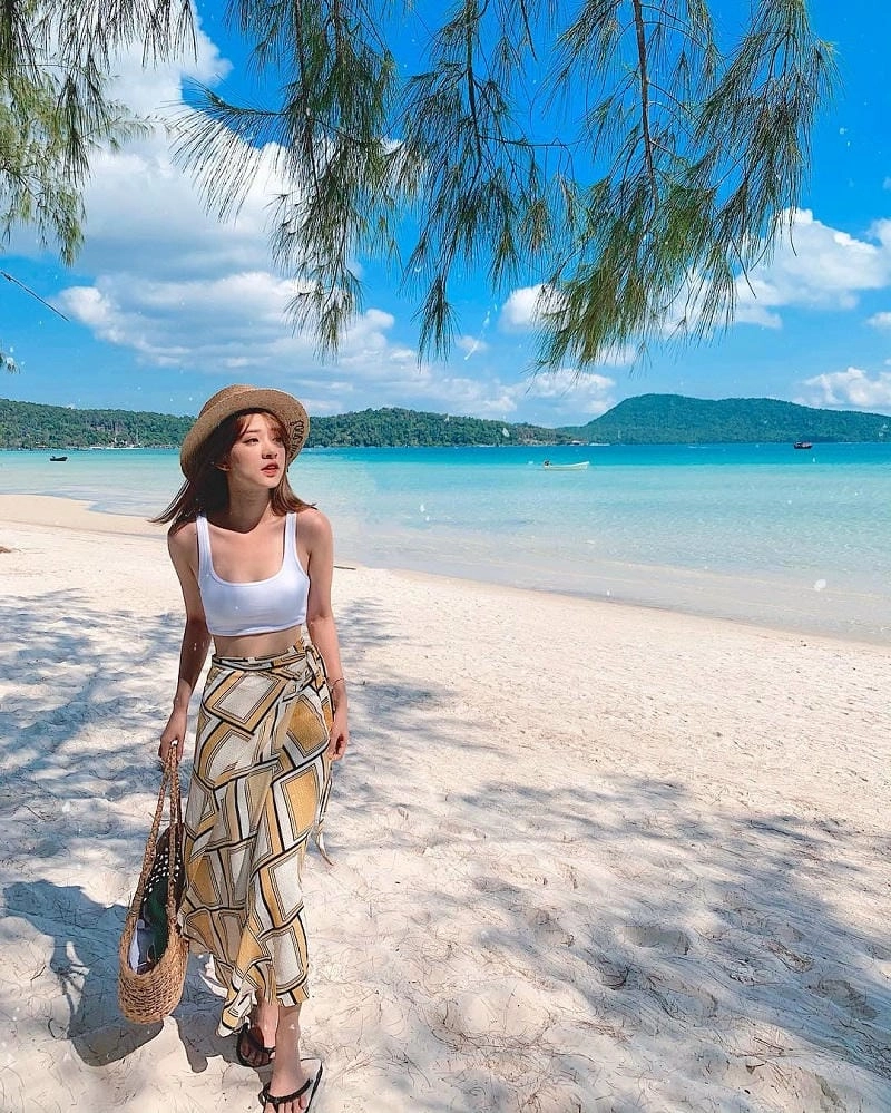 Khung cảnh Non Nước hoàng hôn thật bình yên