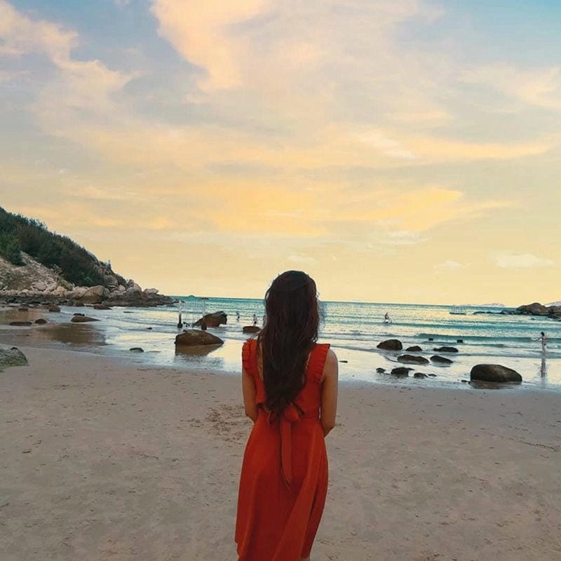 Quy Hòa nước trong veo thu hút ánh nhìn