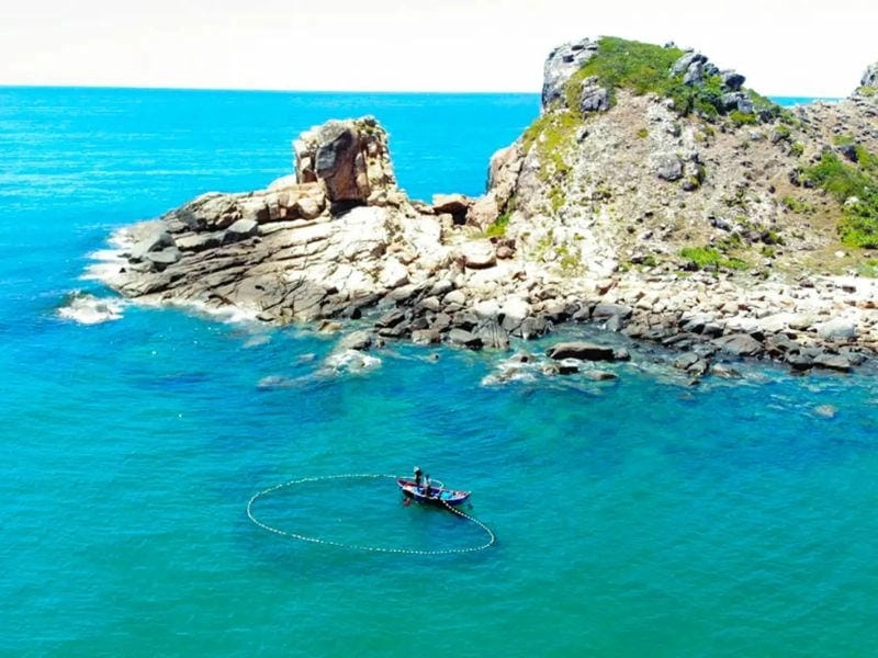 Đón Sa Huỳnh bình minh lãng mạn trên biển