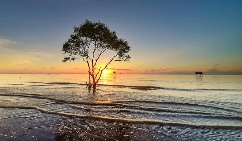 Đón Tân Thành bình minh lãng mạn trên biển