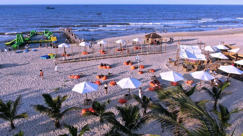 Bãi biển Thuận An có tắm được không