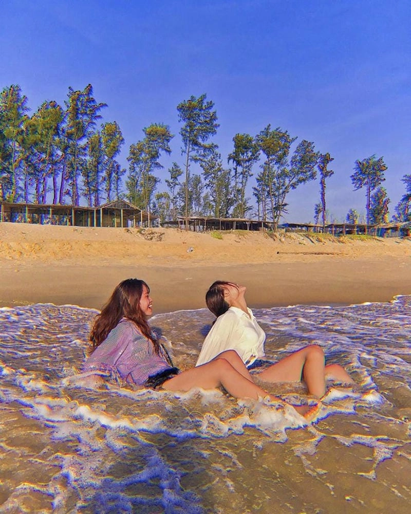 Đón Vinh Thanh bình minh lãng mạn trên biển