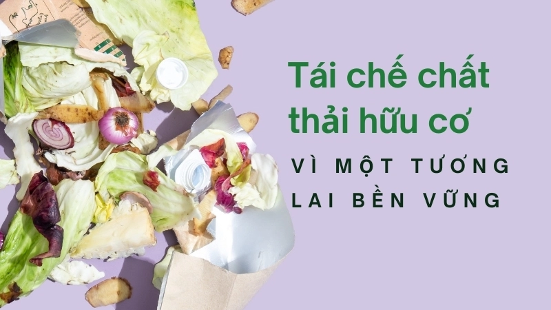 Bắt đầu tái chế chất thải hữu cơ tại nhà vì một tương lai bền vững