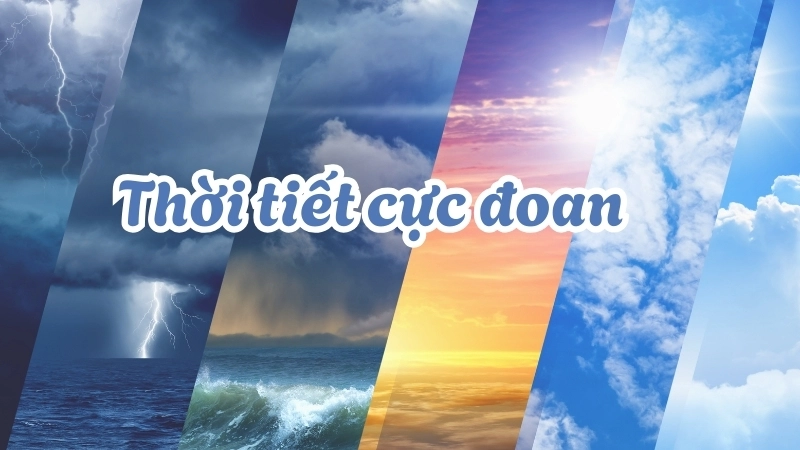  Biến đổi khí hậu làm gia tăng tần suất các đợt thời tiết cực đoan