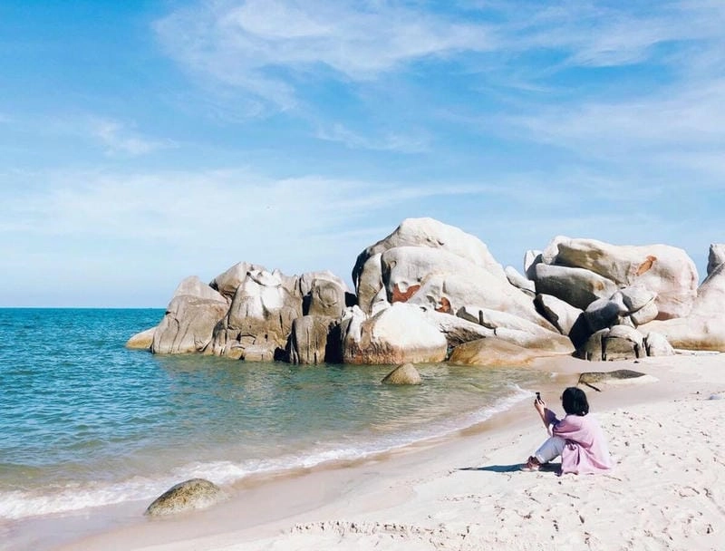 Khám phá trải nghiệm thú vị tại biển Thuận Quý