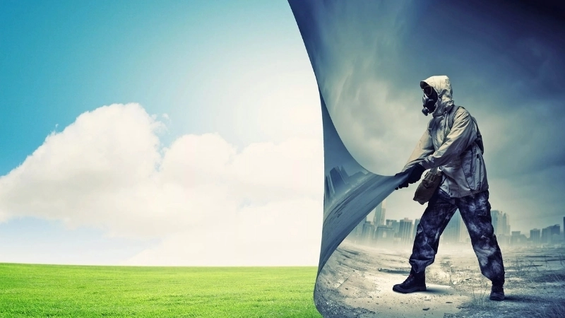  Biểu đồ cho thấy mối liên hệ giữa biến đổi khí hậu và sức khỏe