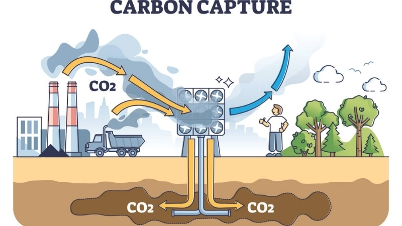 Các phương pháp Carbon capture phổ biến hiện nay