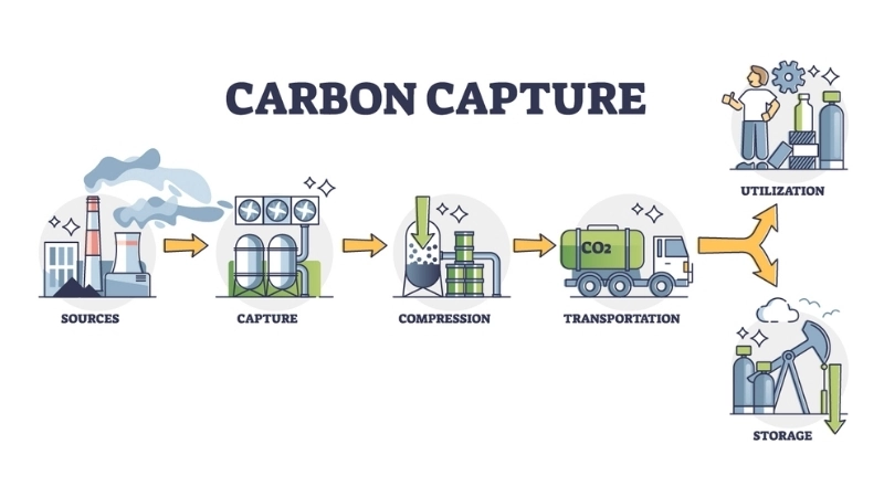 Công nghệ carbon capture hứa hẹn giảm tác động của biến đổi khí hậu