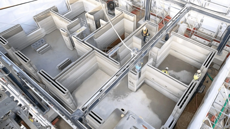  Công nghệ in 3D xây dựng đang định hình lại tương lai xây dựng