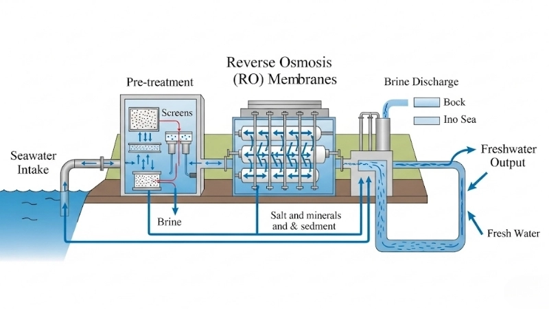 Các phương pháp khử muối phổ biến hiện nay