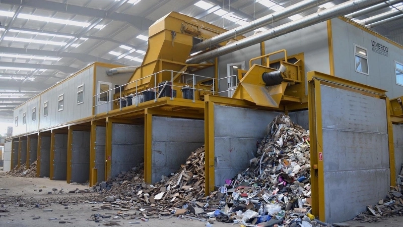 Công nghệ tái chế chất thải xây dựng hiện đại