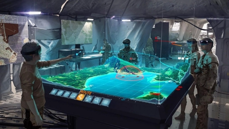 Công nghệ thực tế ảo quân sự là gì?