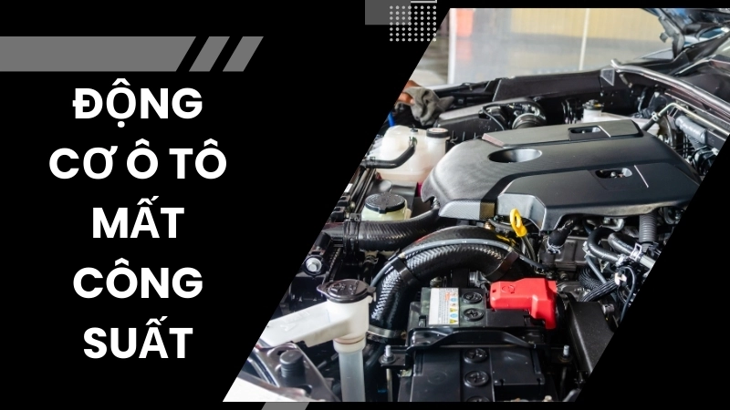 Nguyên nhân khiến động cơ ô tô mất công suất