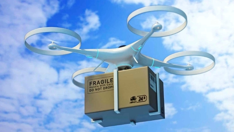 Ứng dụng Drone giao hàng trong thực tiễn