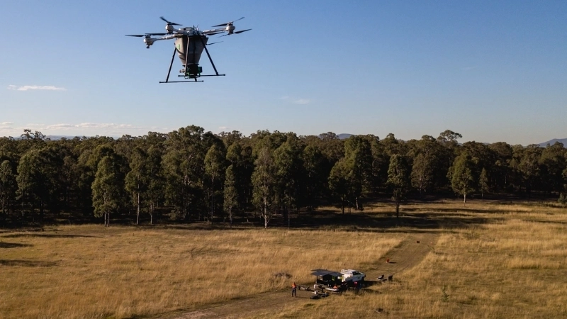 Drone gieo hạt, một công nghệ trồng rừng hiệu quả cho tương lai bền vững