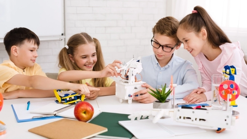  Giáo dục khí hậu theo định hướng STEM giúp học sinh sáng tạo