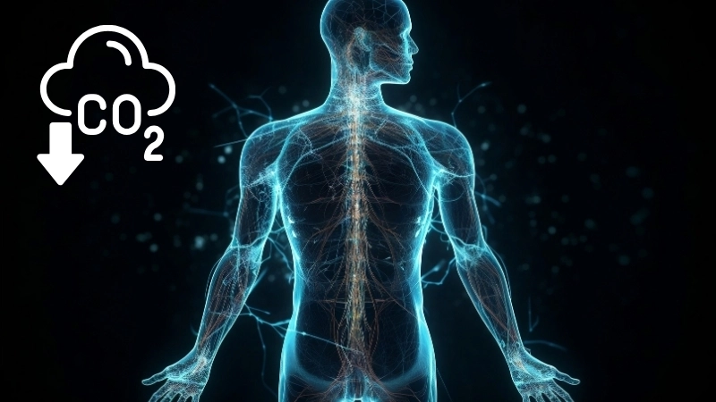  Hệ thần kinh gửi tín hiệu cảnh báo khi nồng độ CO2 trong máu tăng