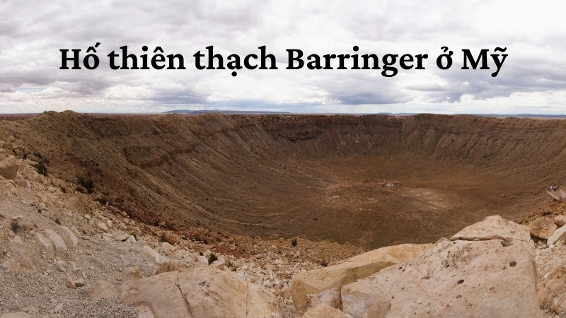 Hố thiên thạch Barringer ở Mỹ