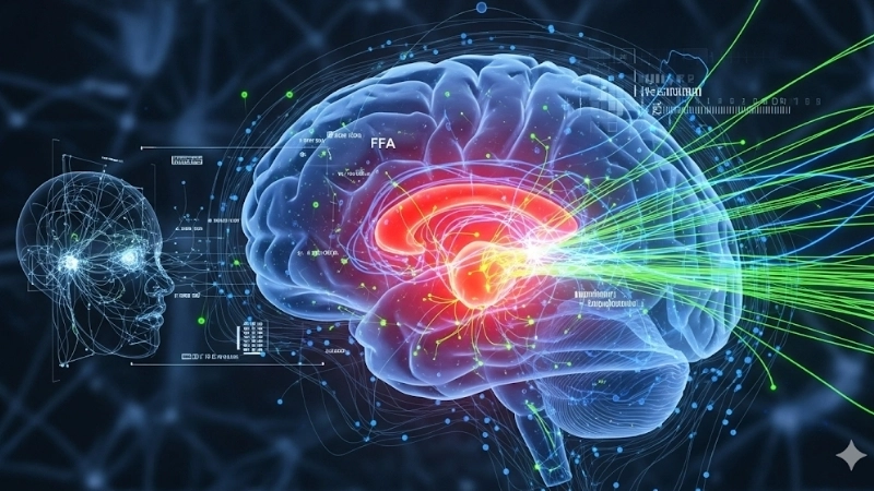  Hoạt động thần kinh tại vùng nhận diện khuôn mặt chuyên biệt