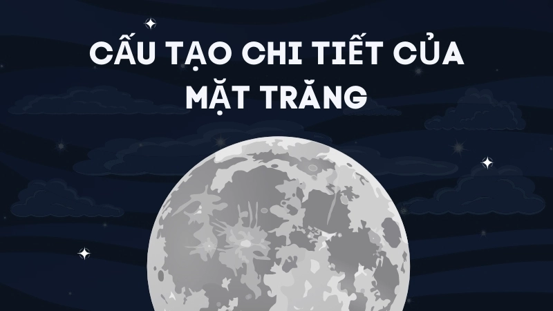 Cấu tạo chi tiết của Mặt Trăng