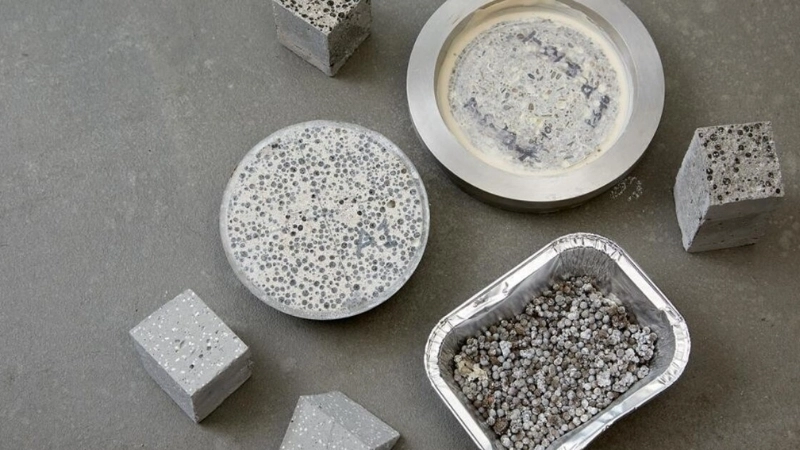 Một công trình sử dụng bê tông tự hồi phục bền vững với thời gian