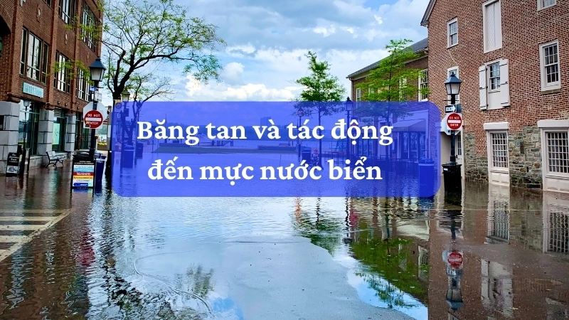 Băng tan và tác động đến mực nước biển