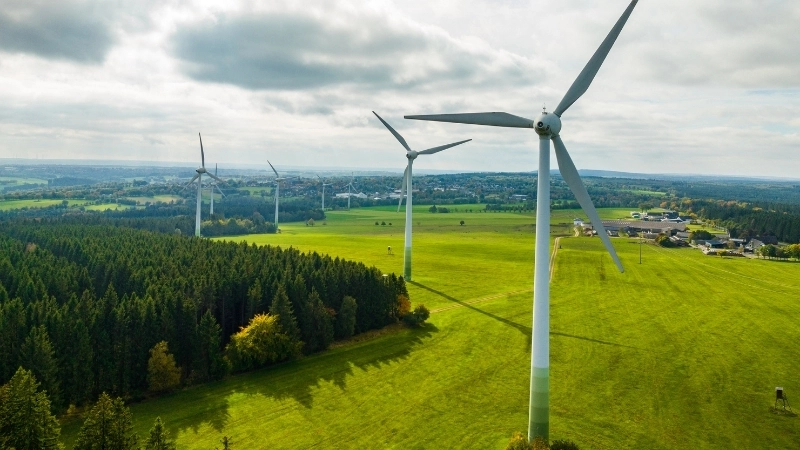  Năng lượng tái tạo như điện gió là chìa khóa để giảm phát thải carbon dioxide