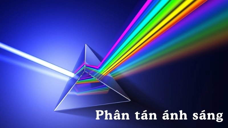  Phân tán ánh sáng qua giọt nước tạo nên cầu vồng rực rỡ