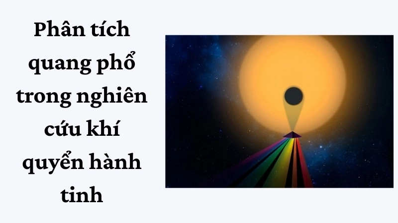 Phân tích quang phổ trong nghiên cứu khí quyển hành tinh